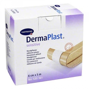 Náplast DermaPlast sensitive 6cm x 5m